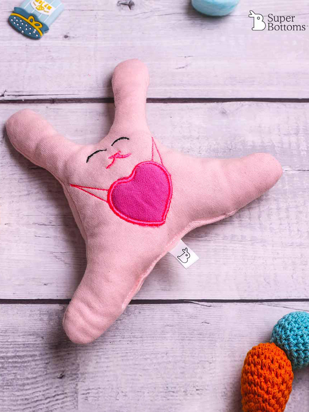 

SuperBottoms Pink Honey Bunny Soft Toys