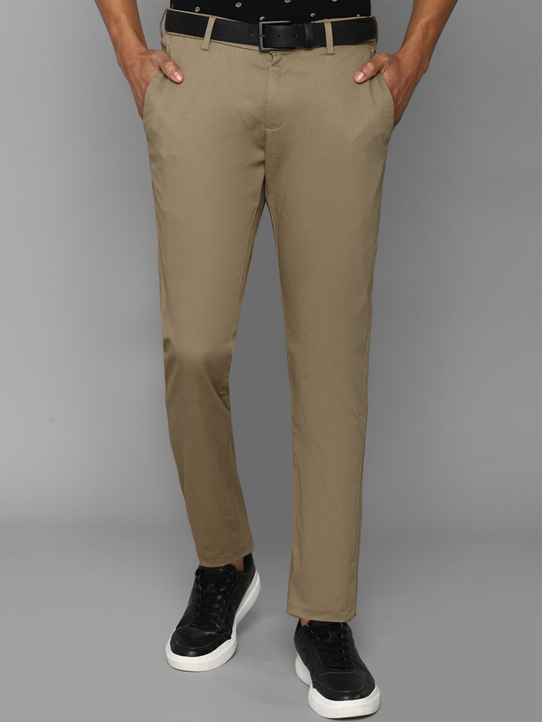 

Allen Solly Sport Men Slim Fit Trousers, Olive