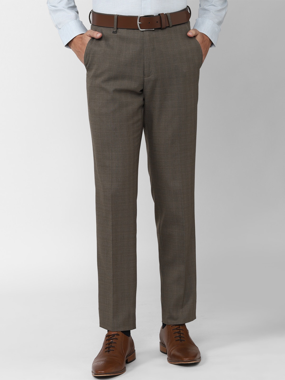 

Van Heusen Men Formal Trouser, Grey