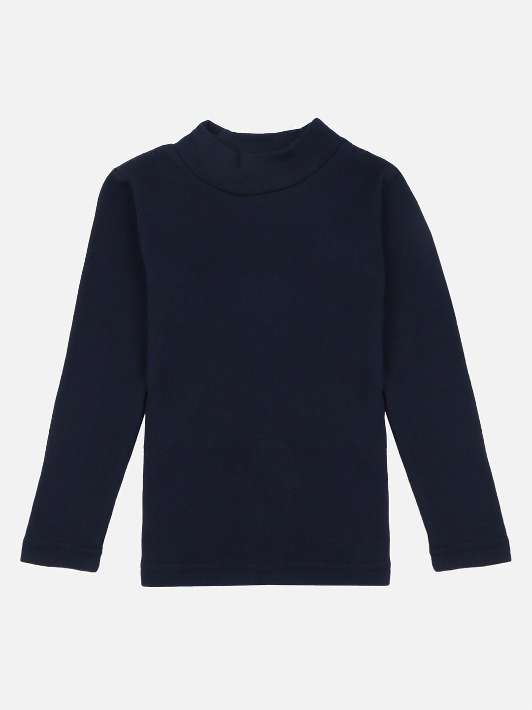 

Bodycare Kids Girls Navy Blue High Neck T-shirt