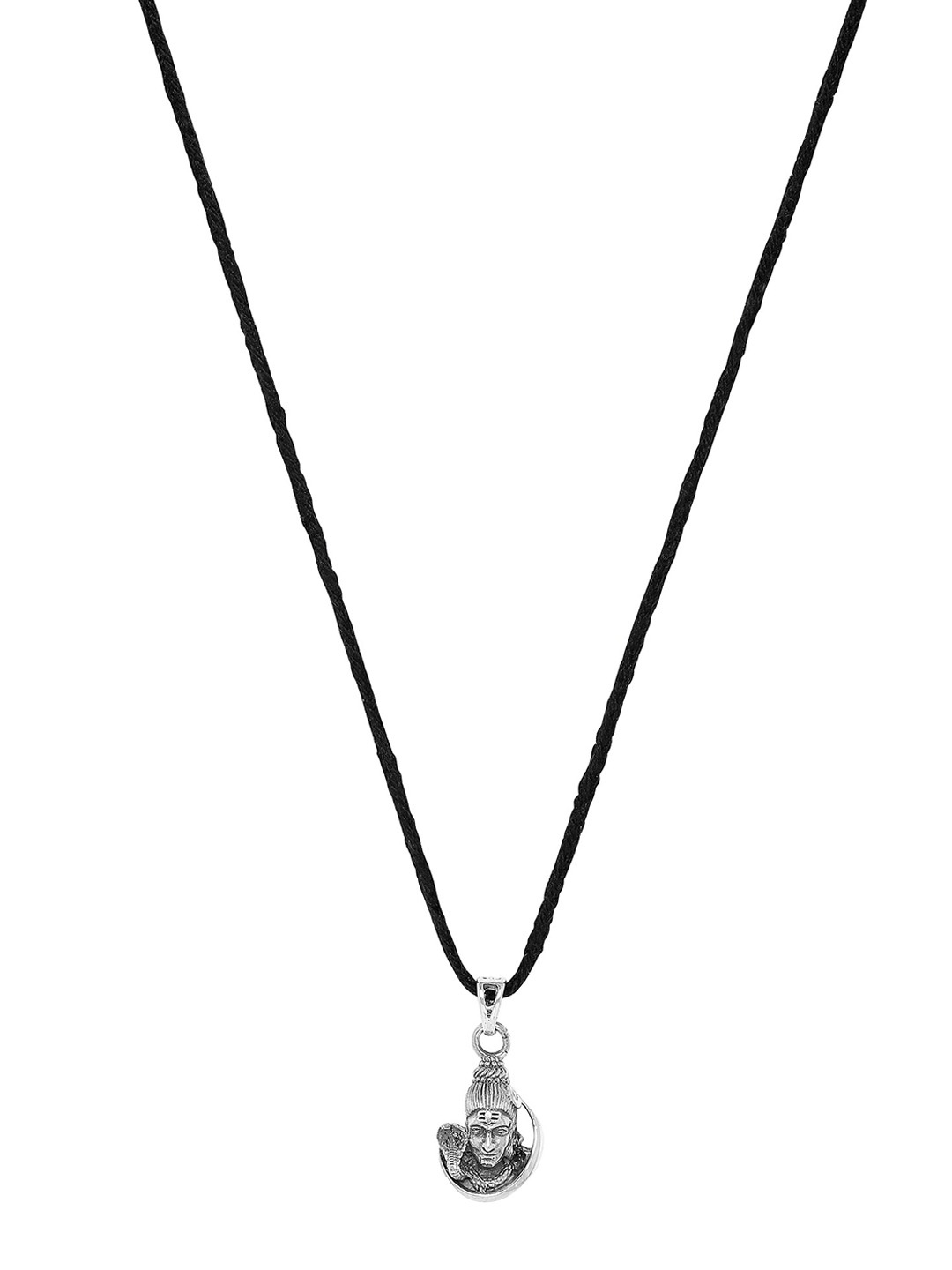 

ahilya 92.5 Sterling Silver Silver-Plated Shivaay Pendant