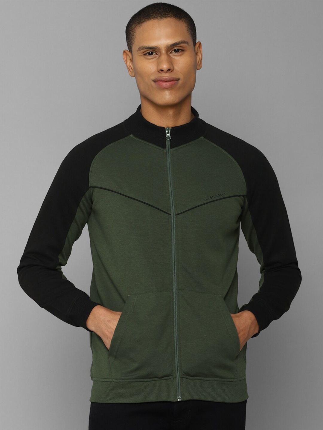 

Allen Solly Men Sweatshirt, Olive