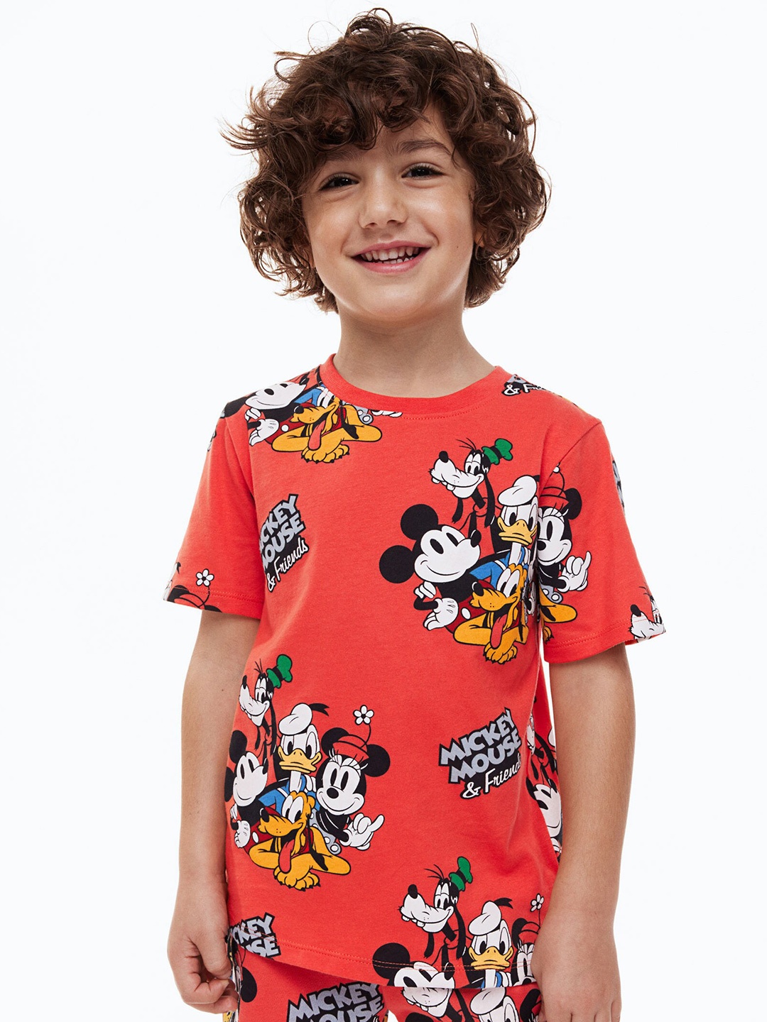 

H&M Boys Printed T-shirt, Red