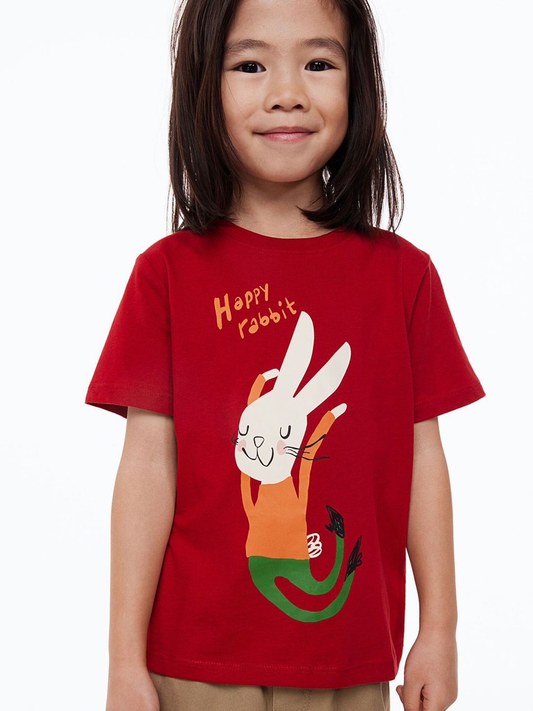 

H&M Boys Printed T-shirt, Red