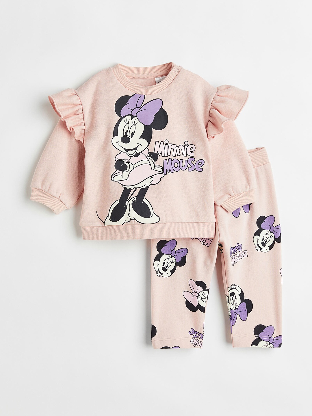

H&M Girls 2-Piece Sweatshirt Set, Pink