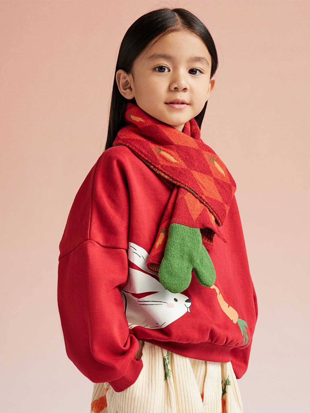 

H&M Boys Print-Motif Sweatshirt, Red
