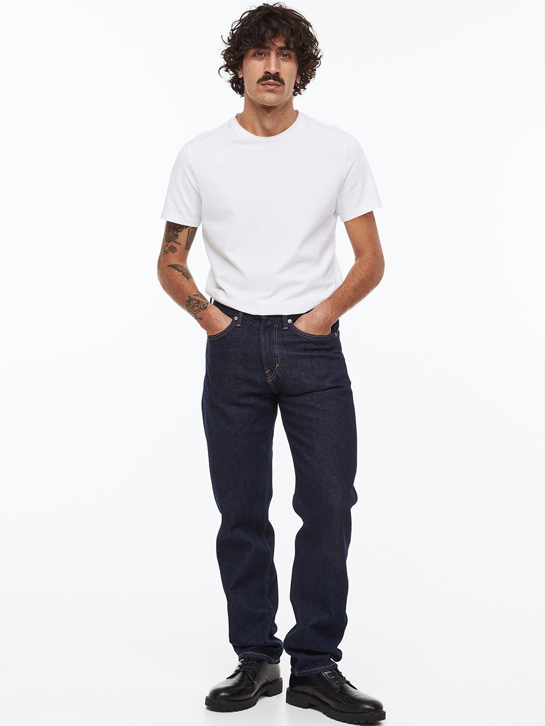

H&M Men Relaxed Jeans, Blue