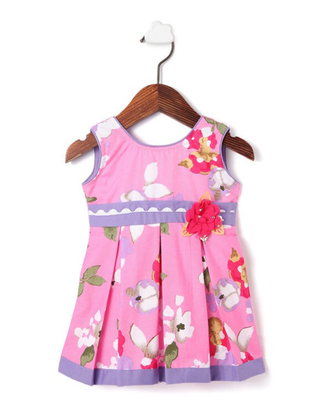 

The Magic Wand Floral Printed Dress, Pink