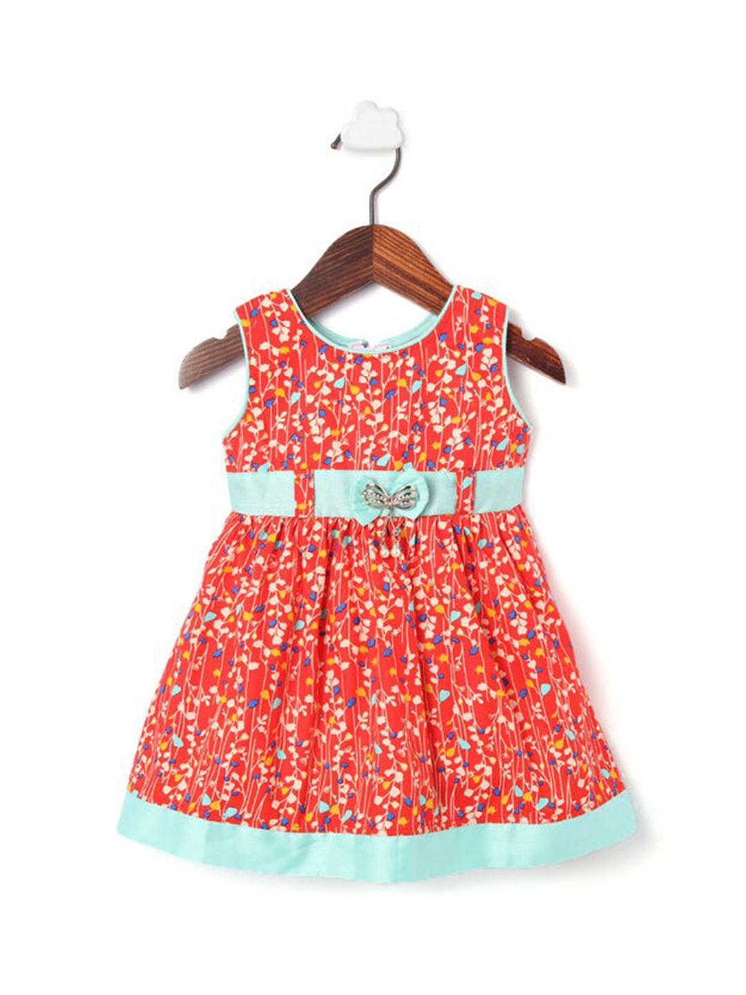 

The Magic Wand Floral Dress, Red