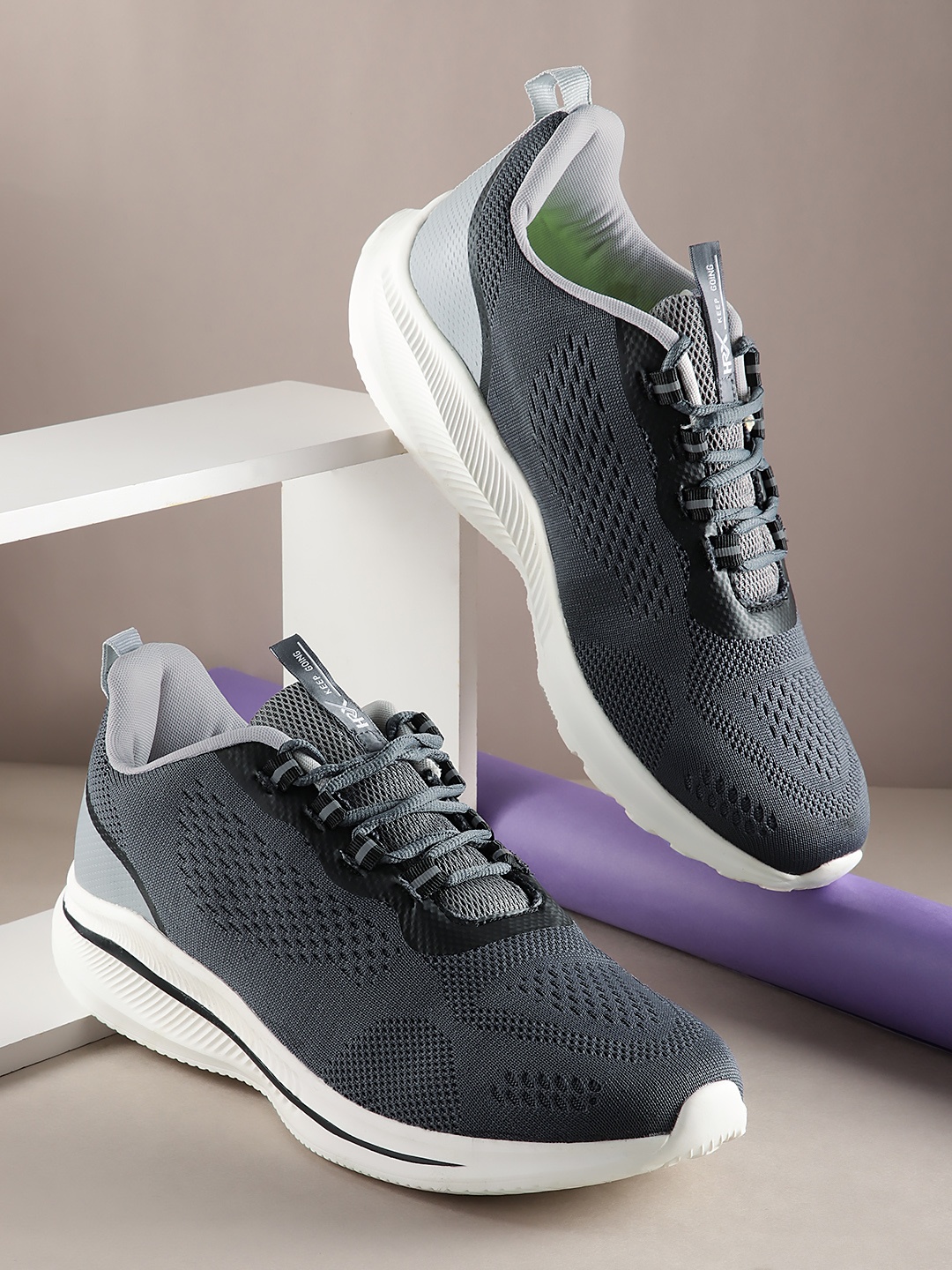 

HRX by Hrithik Roshan Men Urban Street Athleisure Shoe, Grey