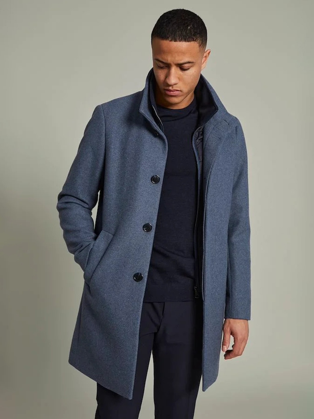 

Matinique Men Over Coats, Blue