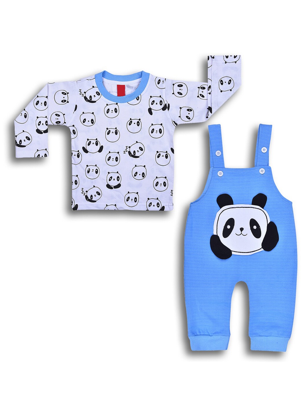 

Wish Karo Boys Printed T-shirt with Trousers, Blue