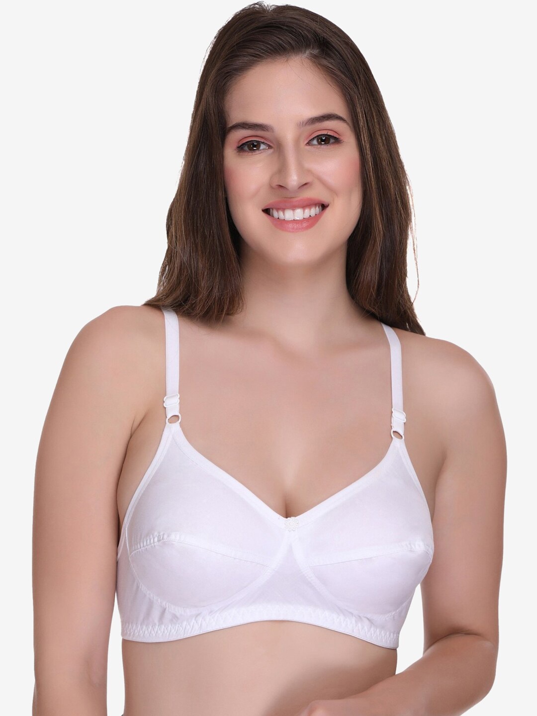 

Docare Non Padded & Non-Wired Bra, White