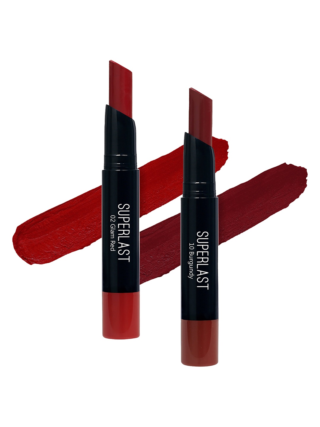 

ME-ON Set of 2 Superlast Matte Lipstick - Shade 02 & 10, Maroon