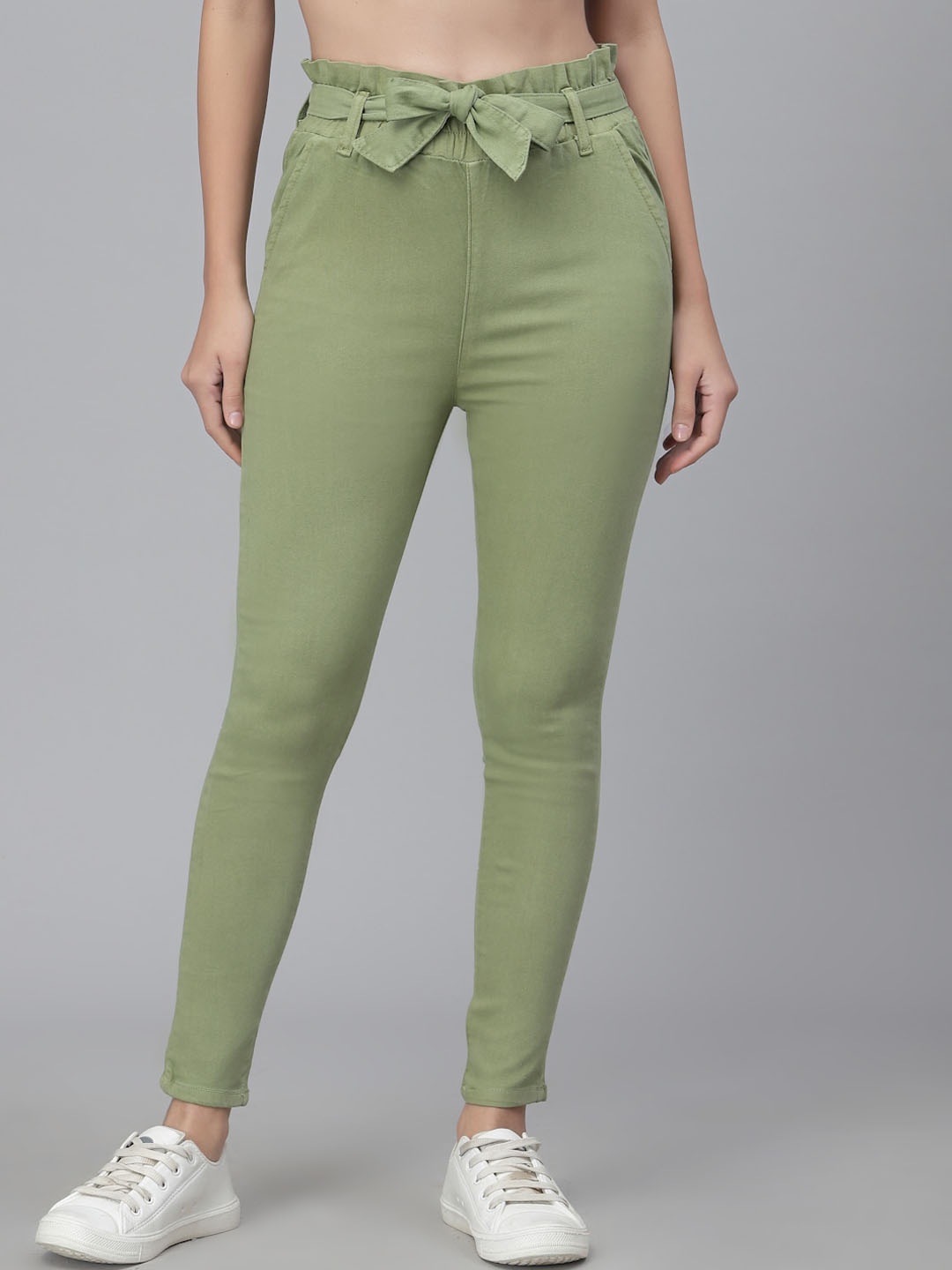 

Style Quotient Women Slim Fit Jeggings, Green