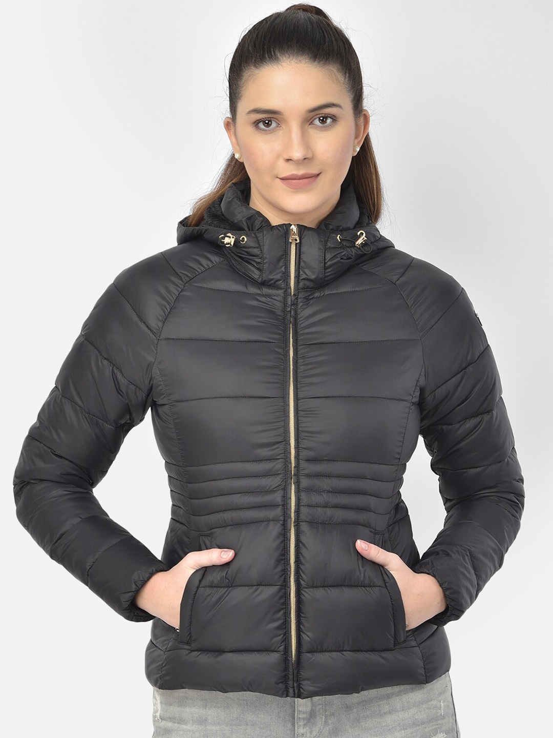 

Woods Women Puffer Jacket, Black