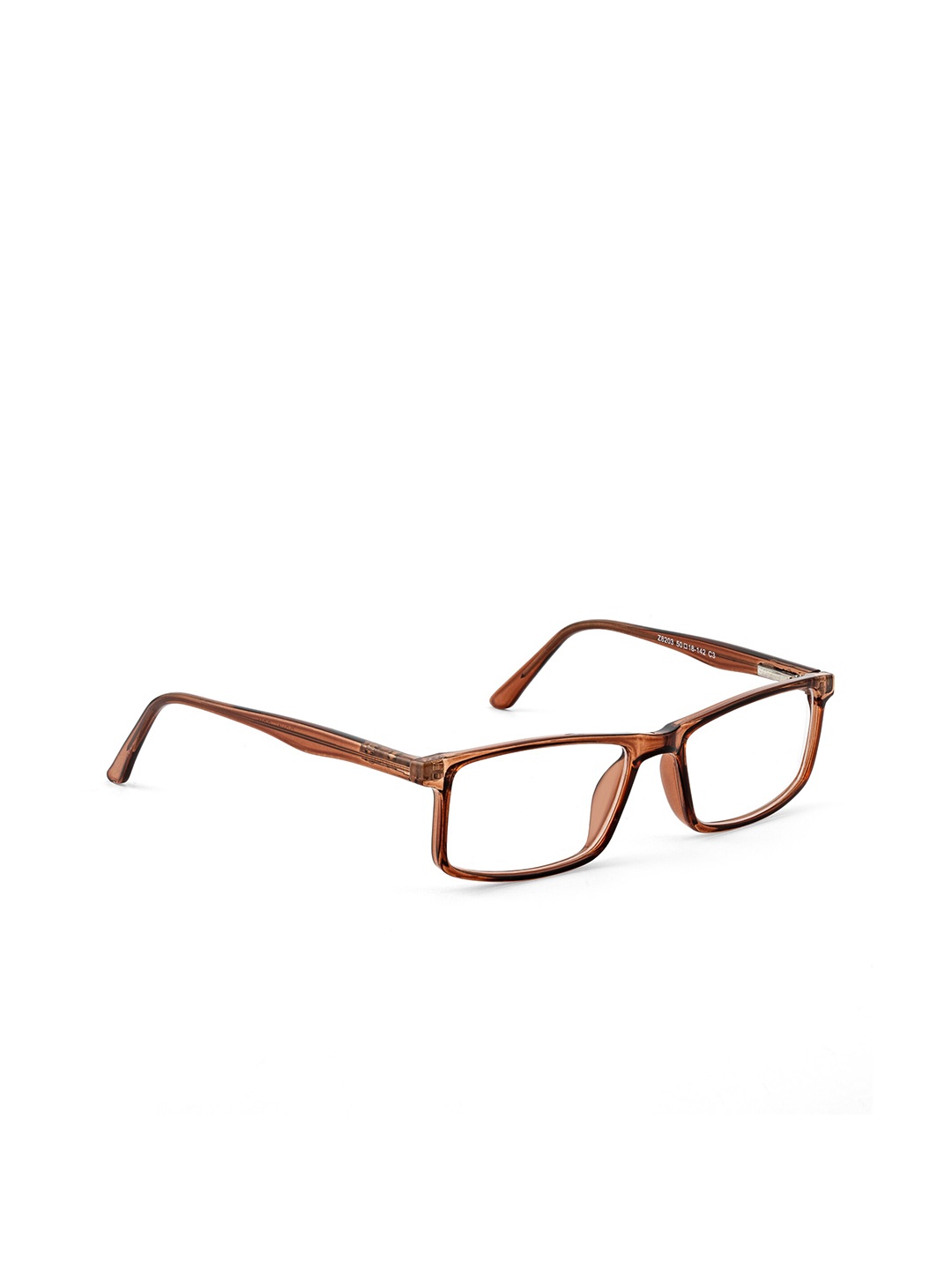 

ROYAL SON Unisex Brown Full Rim Rectangle Frames