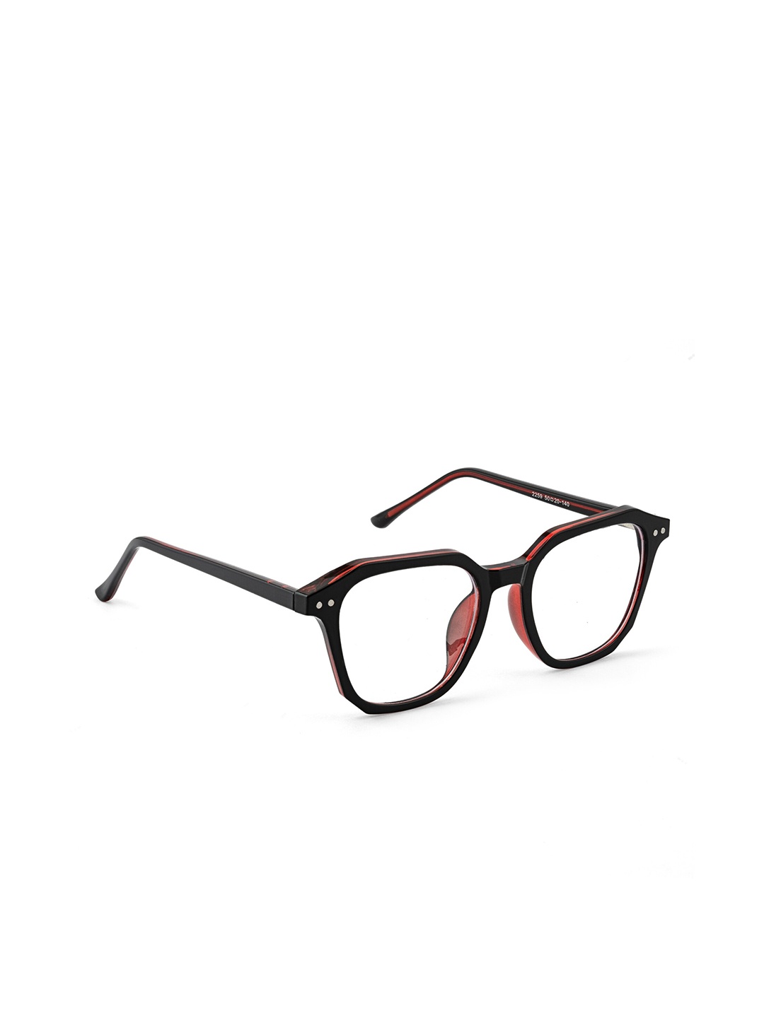 

ROYAL SON Unisex Red Full Rim Round Frames