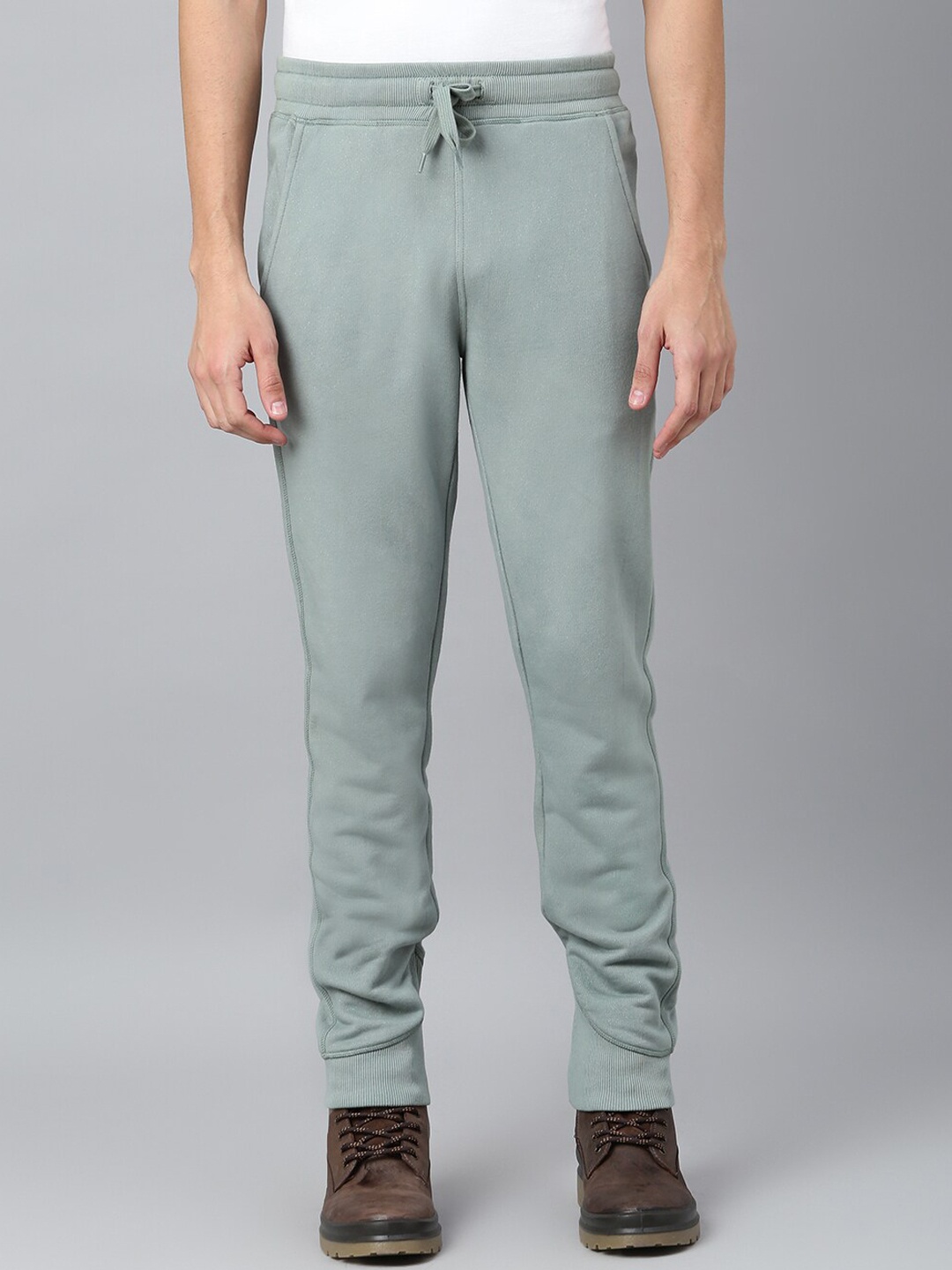 

Woodland Men Slim-Fit Track Pants, Green