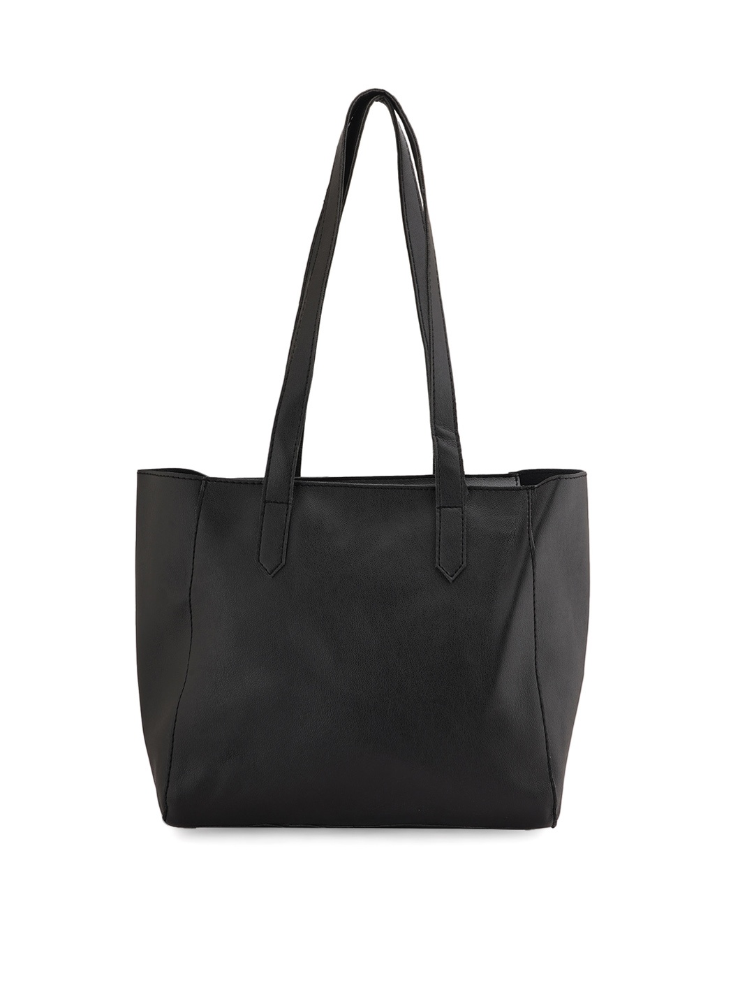 

Style Shoes Structured Tote Bag, Black