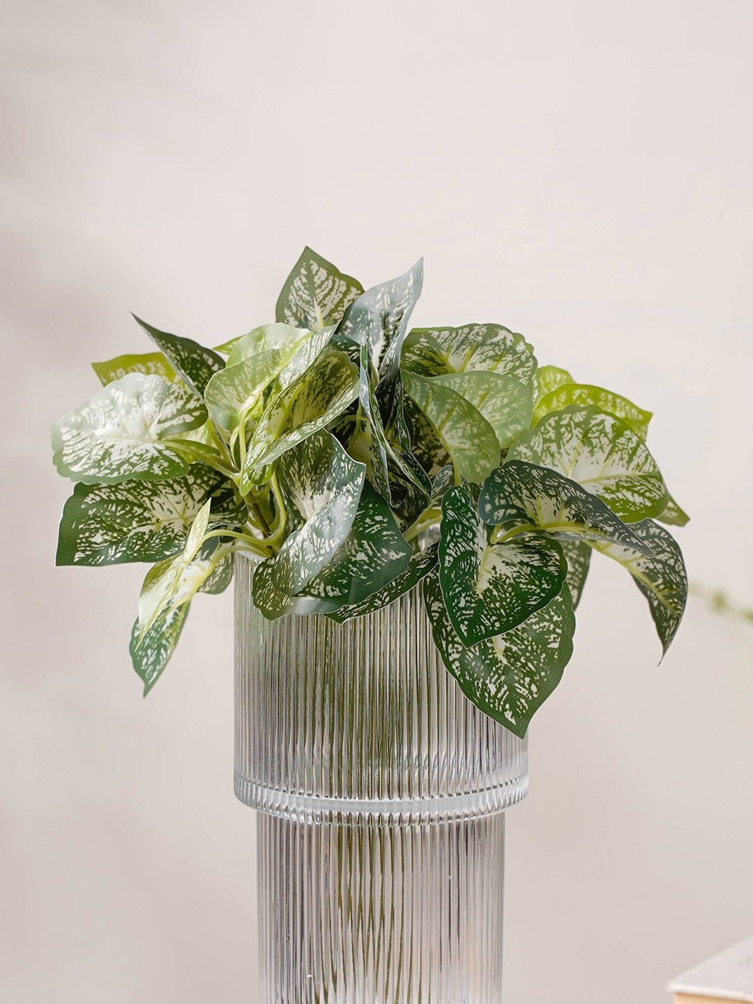 

Nestasia Green Set Of 2 Artificial Decorative Taro Leaves