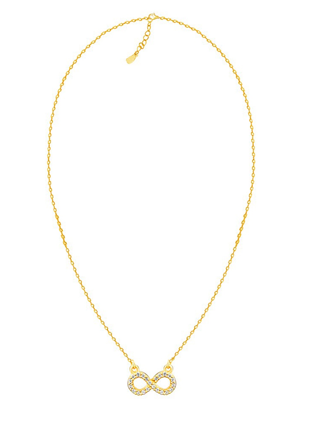 

GIVA Women Gold & White Sterling Silver Gold-Plated Chain