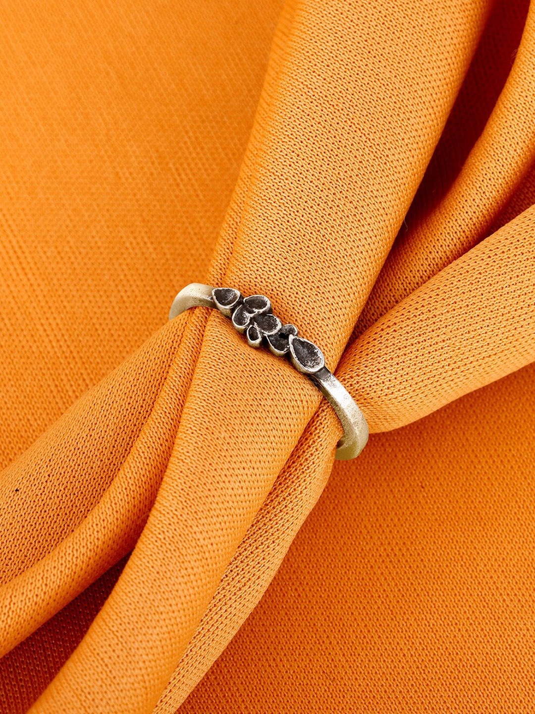 

GIVA Women Sterling Silver Ring, Black
