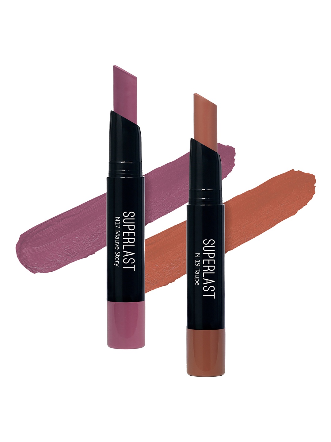 

ME-ON Set of 2 Superlast Matte Lipstick - Shade 17 & 19, Red