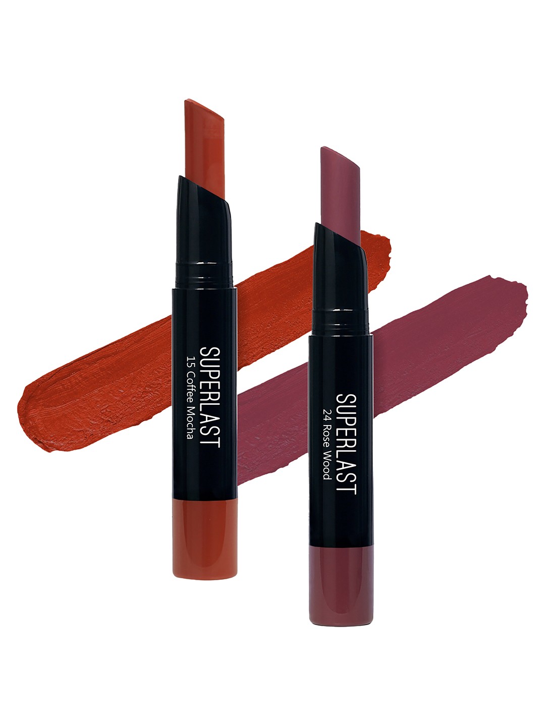 

ME-ON Set of 2 Superlast Matte Lipstick - Shade 15 & 24, Red