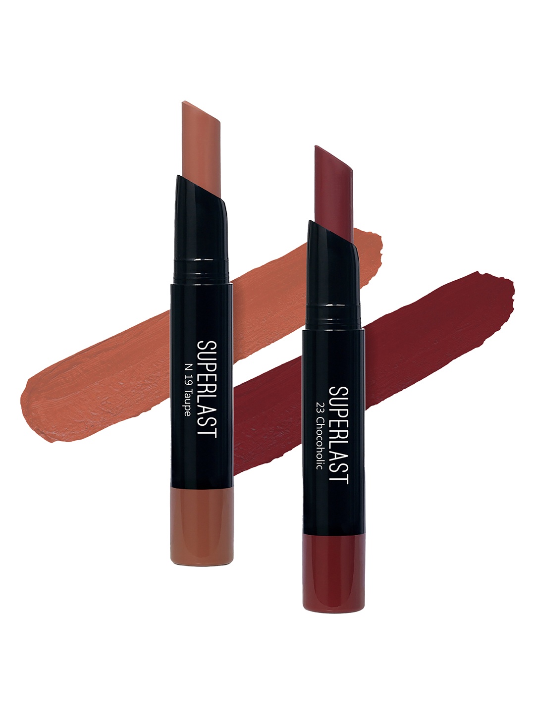 

ME-ON Set of 2 Superlast Matte Lipstick - Shade 19 & 23, Nude