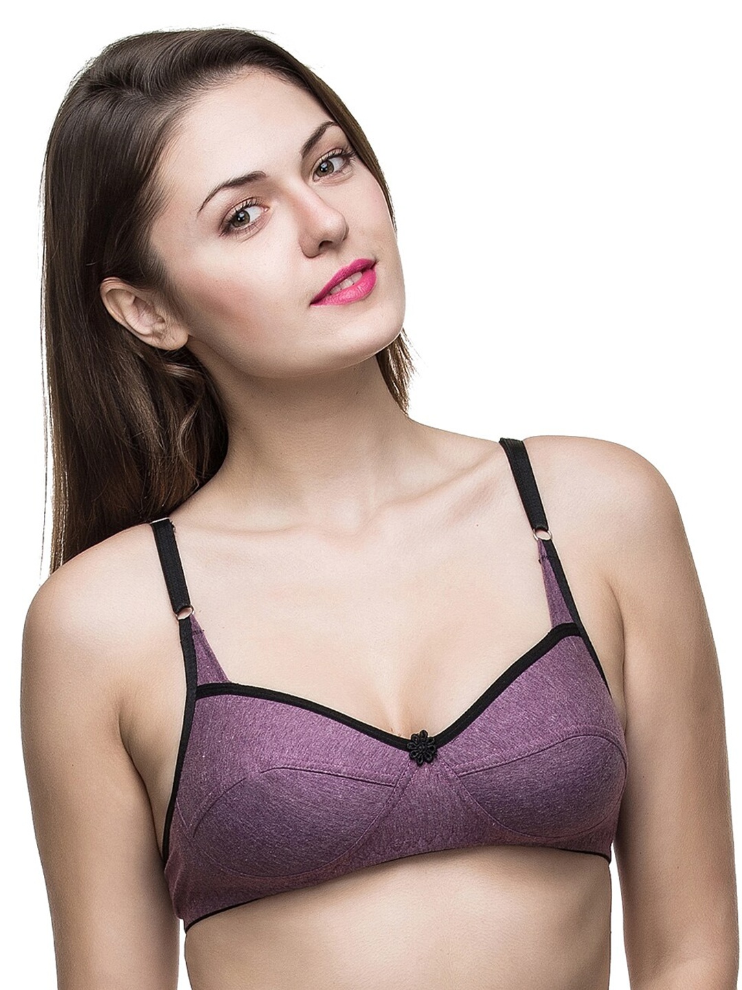 

Docare Non Padded Full Coverage Bra, Purple