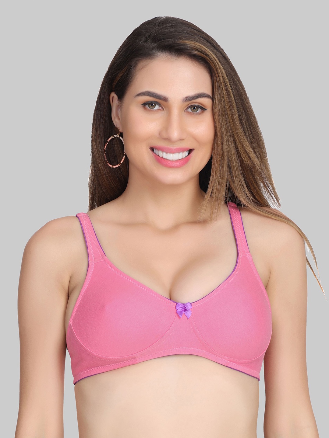 

Innocence Pink & Violet Bra