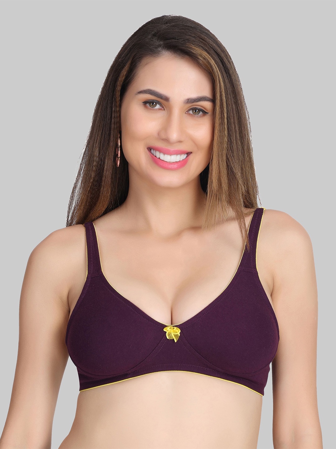 

Innocence Non Padded Everyday Bra, Purple