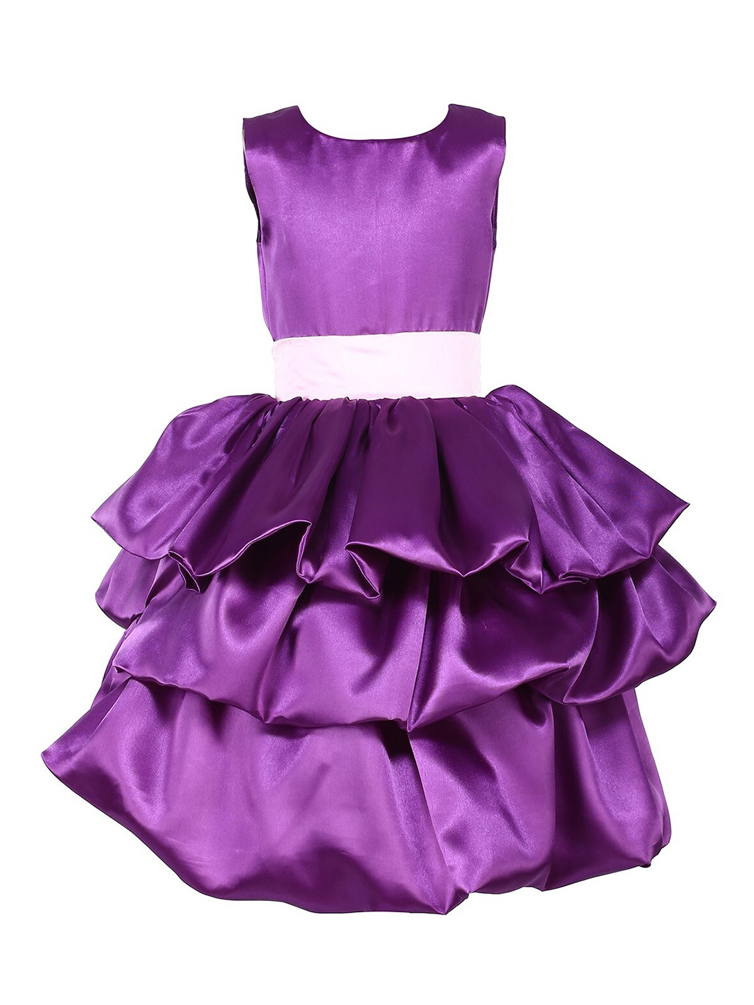 

Samsara Couture Crepe Silk Dress, Purple
