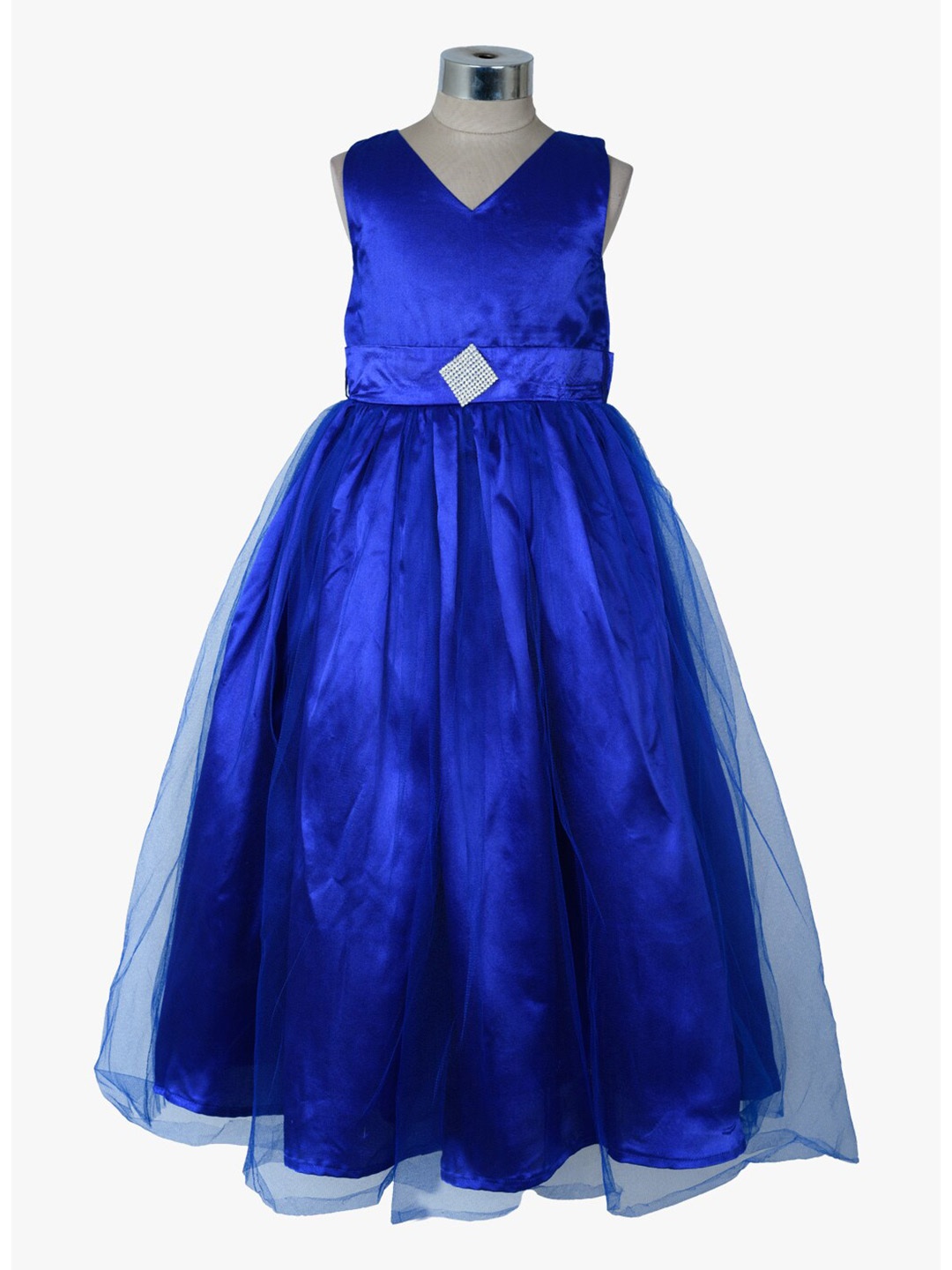 

Samsara Couture Crepe Peplum Fit And Flare Dress, Blue