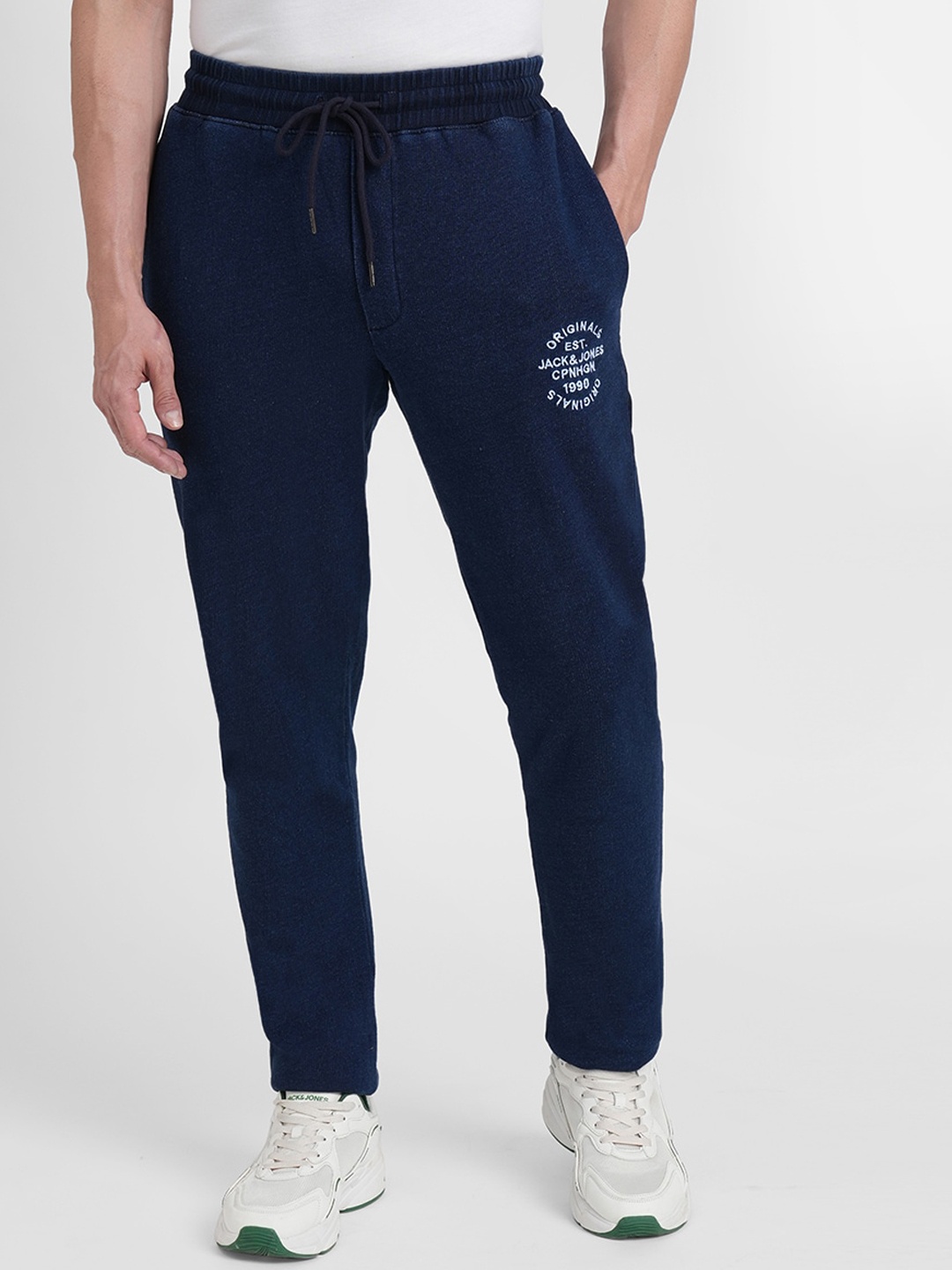 

Jack & Jones Men Track Pants, Blue