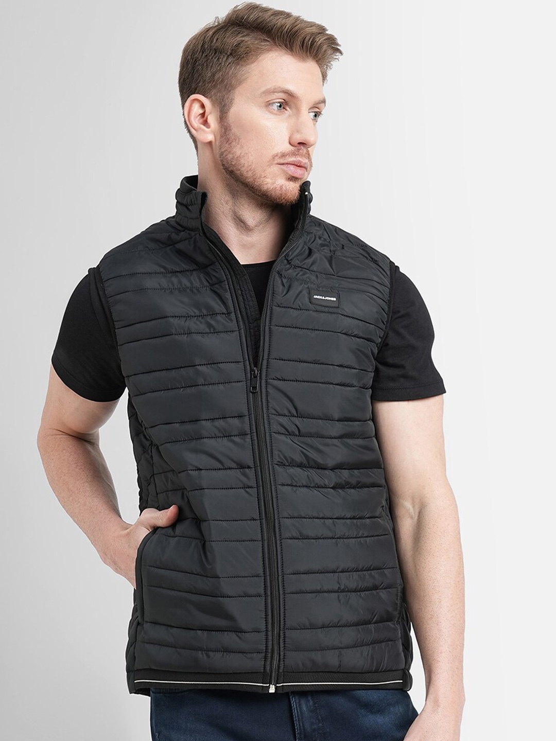 

Jack & Jones Men Puffer Jacket, Black