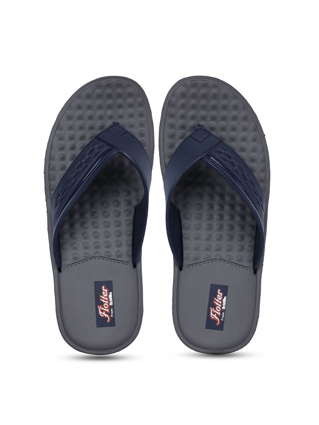 

Action EVA Flotter Men Self Design Thong Flip-Flops, Grey