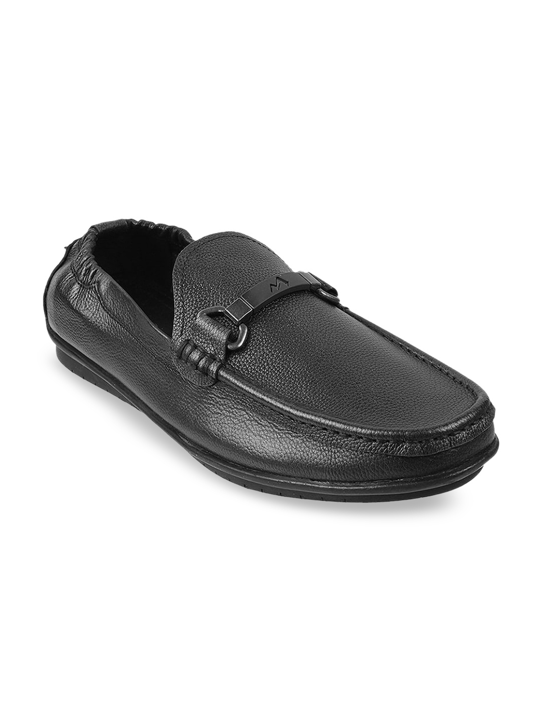 

Metro Men Suede Loafers, Black