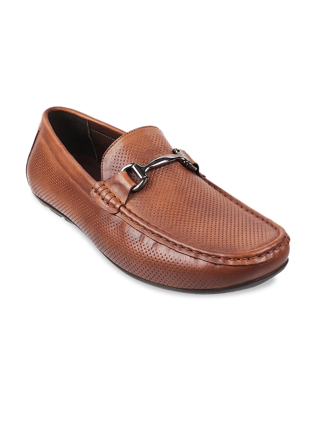 

Metro Men Textured Loafers, Tan