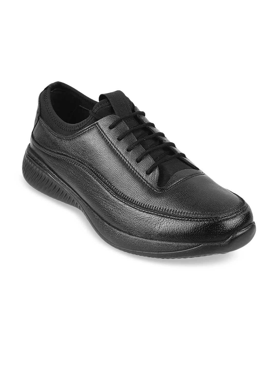 

Mochi Men Textured Sneakers, Black