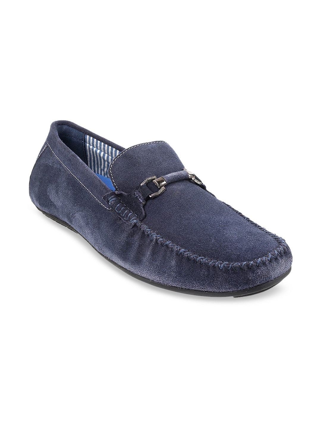 

Mochi Men Suede Loafers, Blue