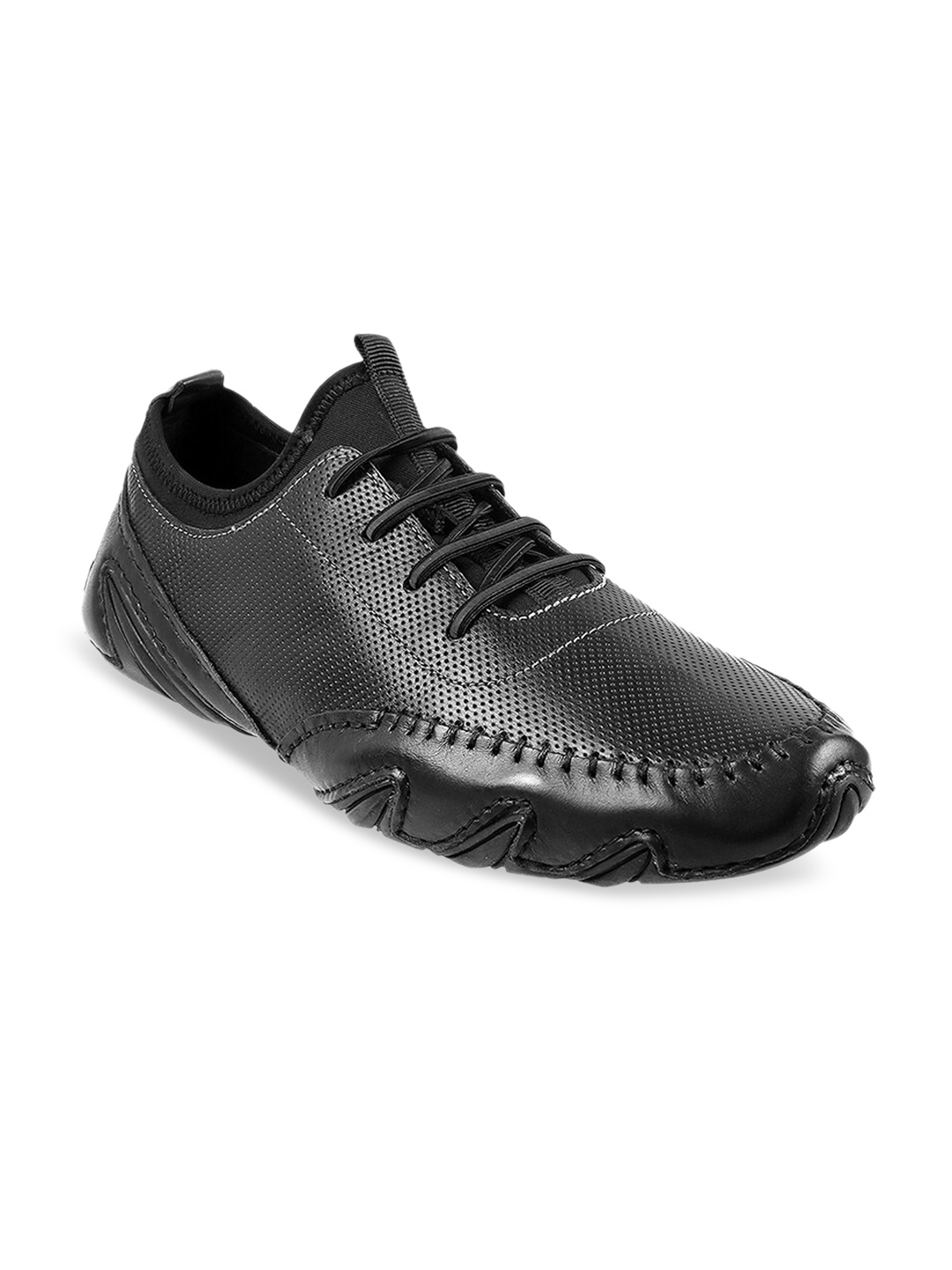 

Mochi Men Textured Sneakers, Black