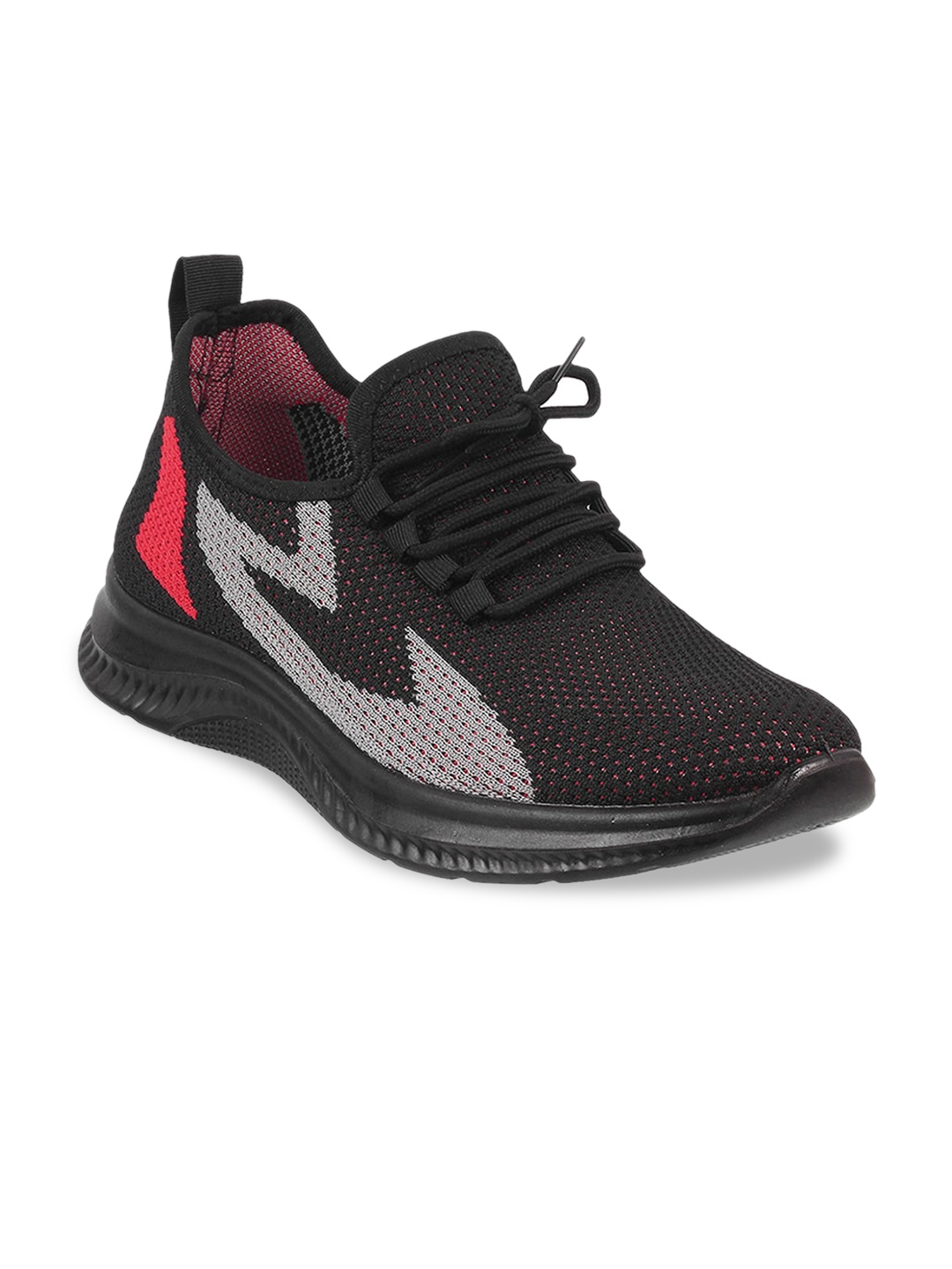 

WALKWAY by Metro Men Colourblocked Sneakers, Black