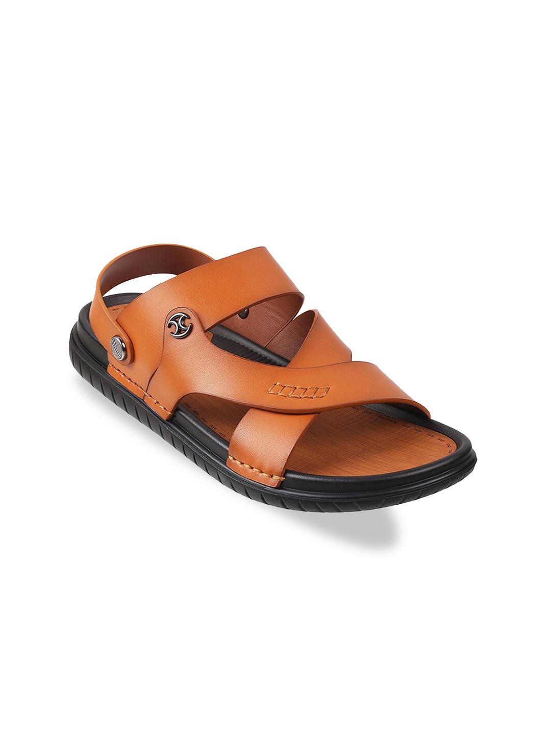 

DAVINCHI Men Comfort Sandals, Tan