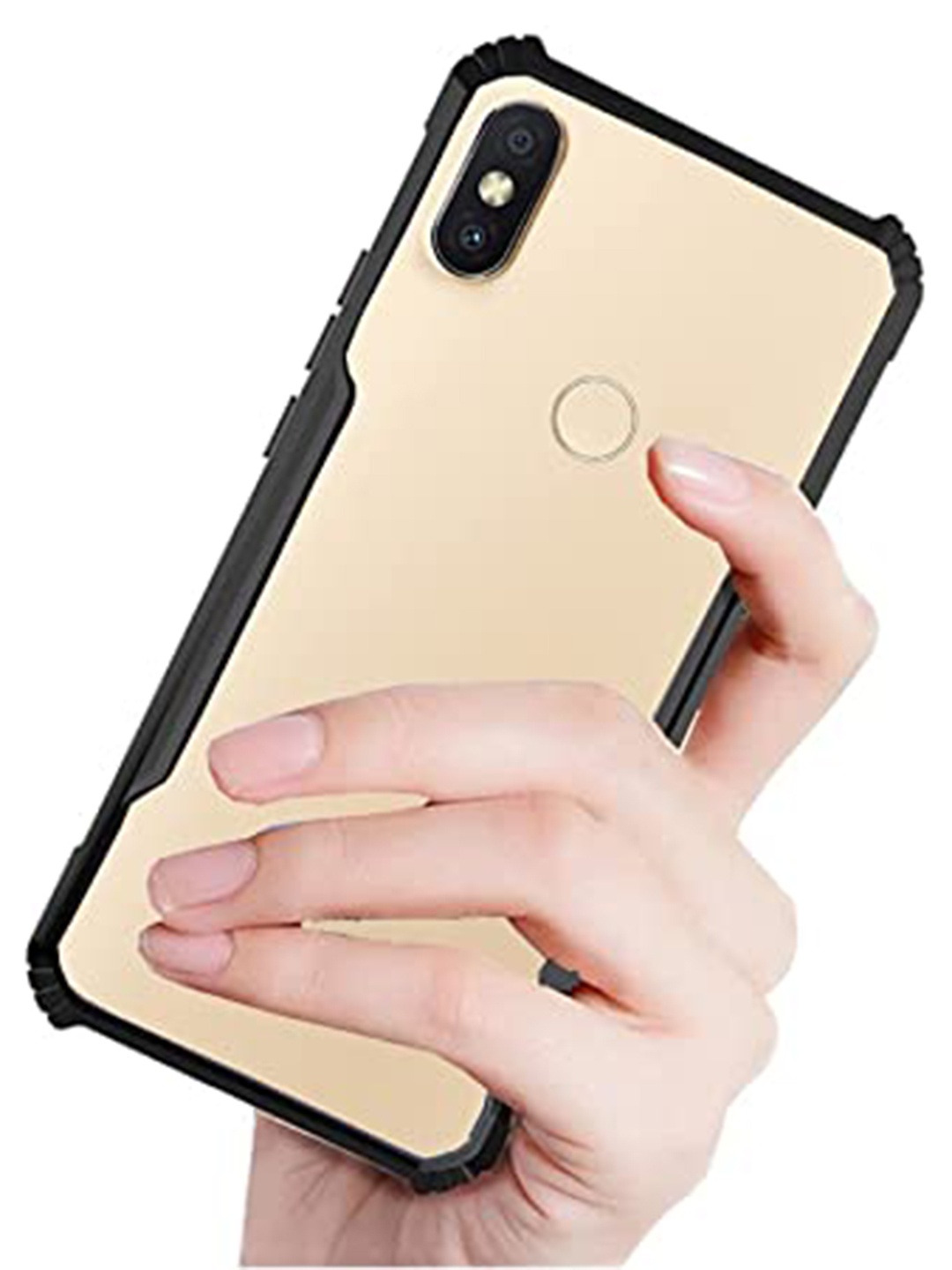 

Kastner Redmi Y2 ProMax Phone Back Cover, Transparent