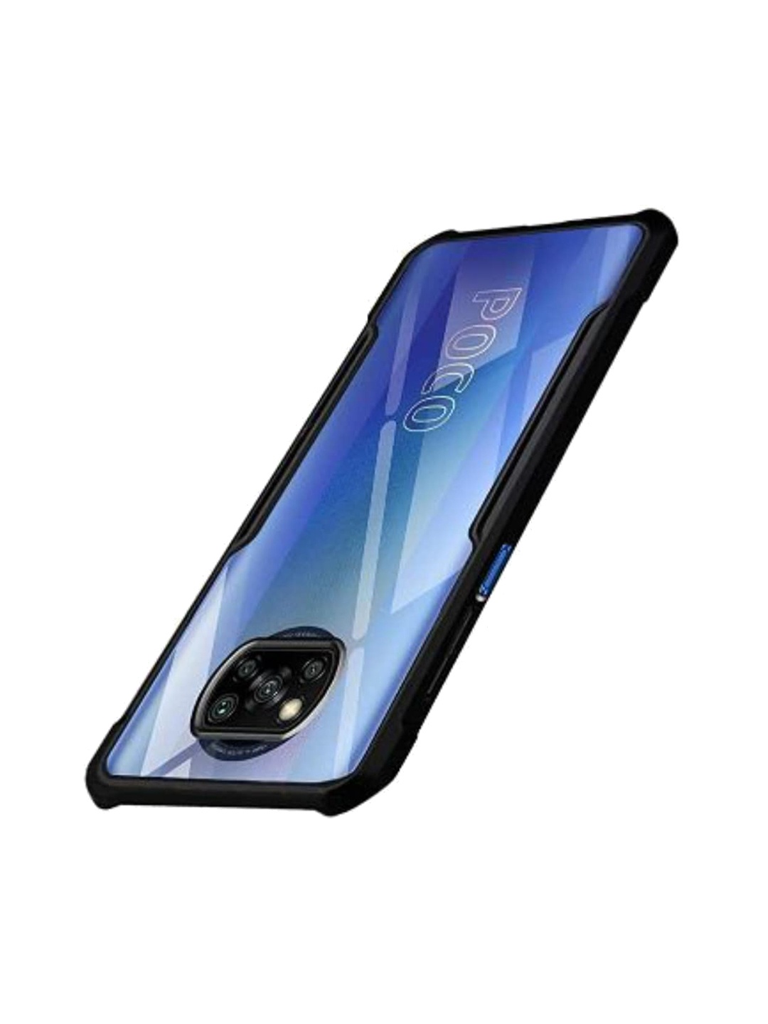 

Kastner Xiaomi Poco X3 Phone Back Cover, Transparent