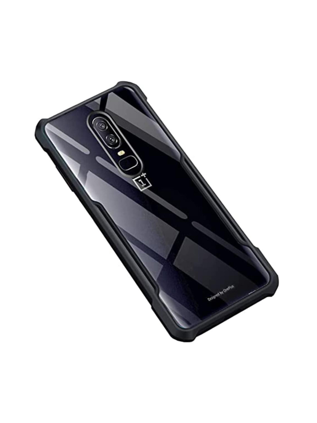 

Kastner Shockproof OnePlus 6 Phone Back Case, Transparent