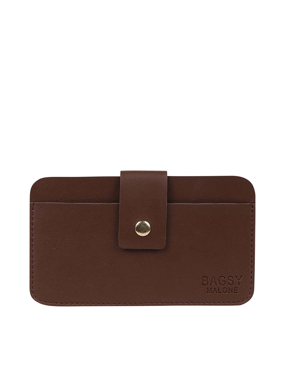 

Bagsy Malone Brown & Gold-Toned Purse Clutch