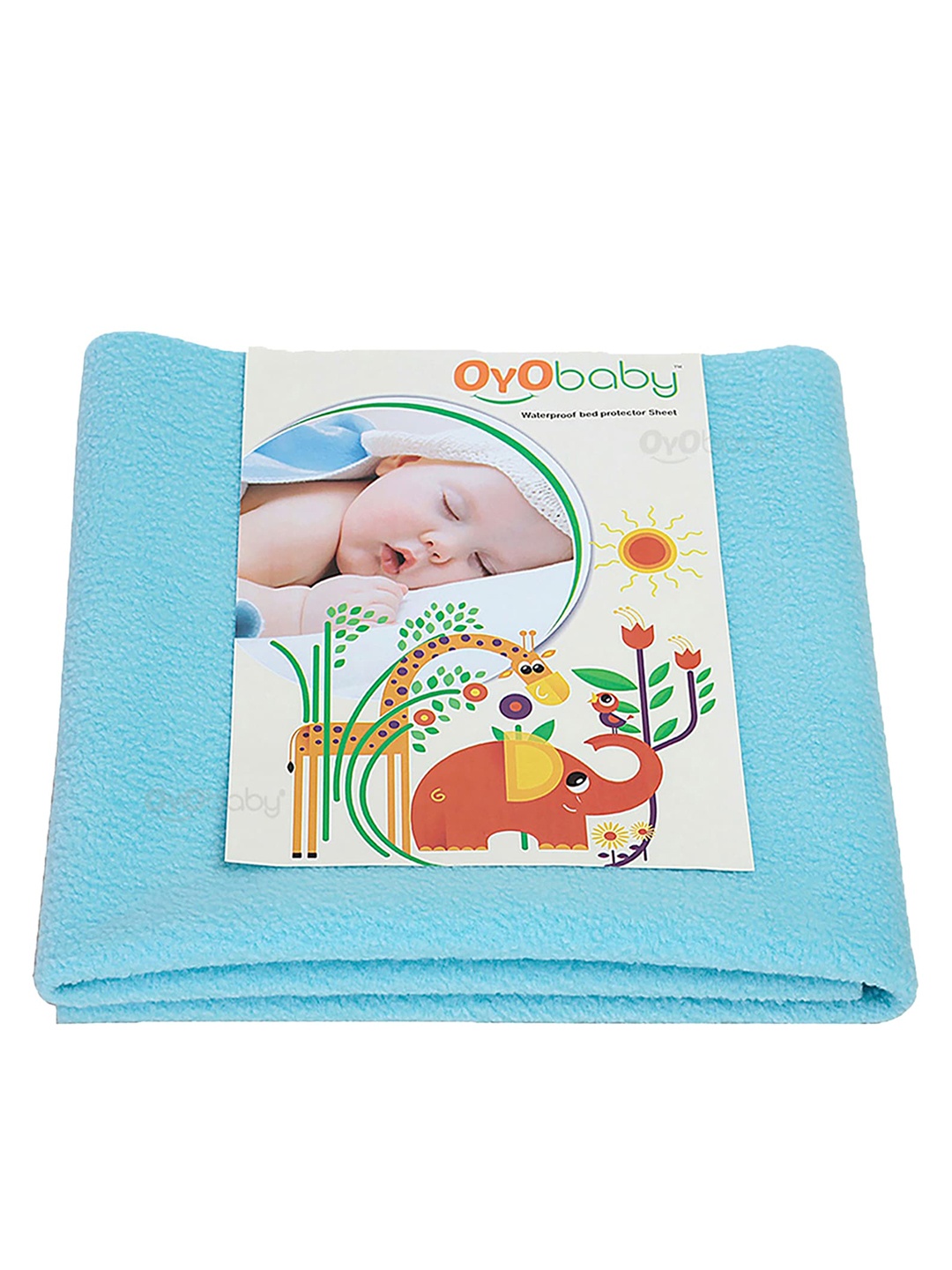 

OyO Baby Infants Waterproof Bed Protector Dry Sheets - Small, Blue